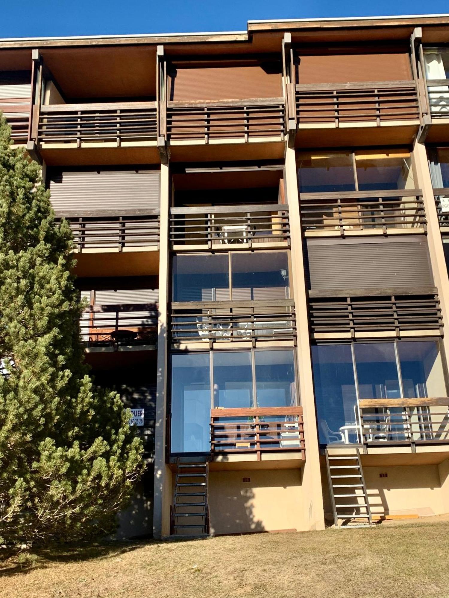 Studio Cabine Chaleureux 4 Personnes Pied Des Pistes Pyrenees 2000 Bolquere Pyrenees 2000 Buitenkant foto